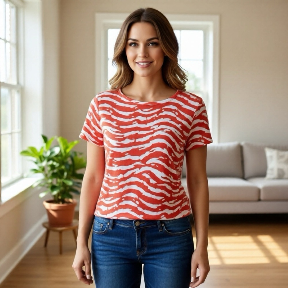 ‎Michael Michael Kors Animal Print Top